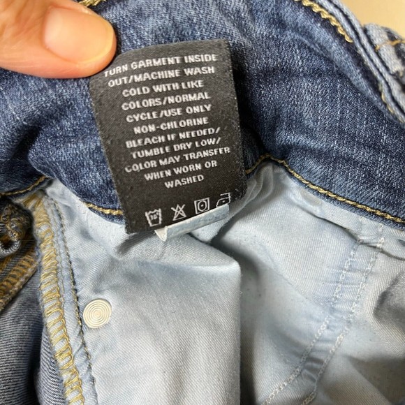 Torrid Premium Womens Bombshell Jeans Blue Distressed Stretchy Plus Size 22R - Picture 12 of 12